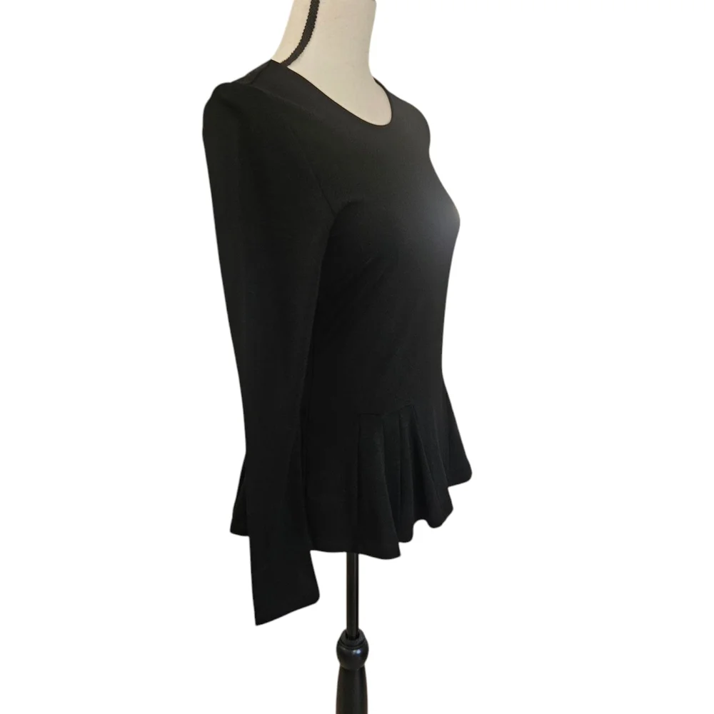 Women's Peplum Top - Picture 2 of 8